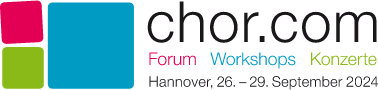 Anmeldestart zur chor.com 2024 in Hannover: „Auf‐ und Umbrüche – neue Perspektiven für die Chormusik“