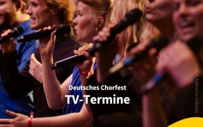 Deutsches Chorfest im TV