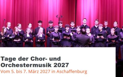 Tage der Chor- und Orchestermusik 2027 (TCOM)